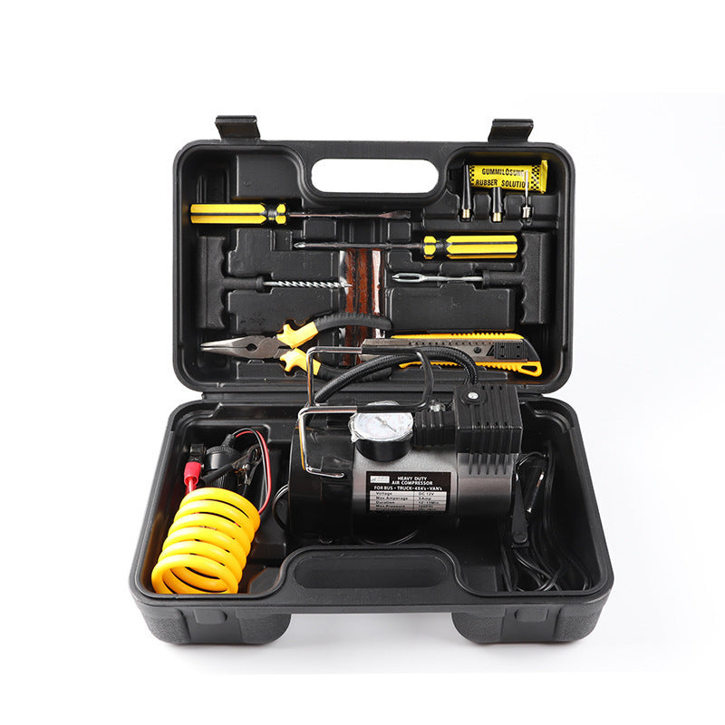 Multifunctional Tire Electric Car Tire Repair kit Tool Box - NOMAN STORE LLC