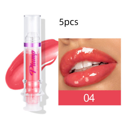 New Tube Lip Rich Lip Color Slightly Spicy Lip Honey Lip Glass Mirror Face Lip Mirror Liquid Lipstick - NOMAN STORE LLC