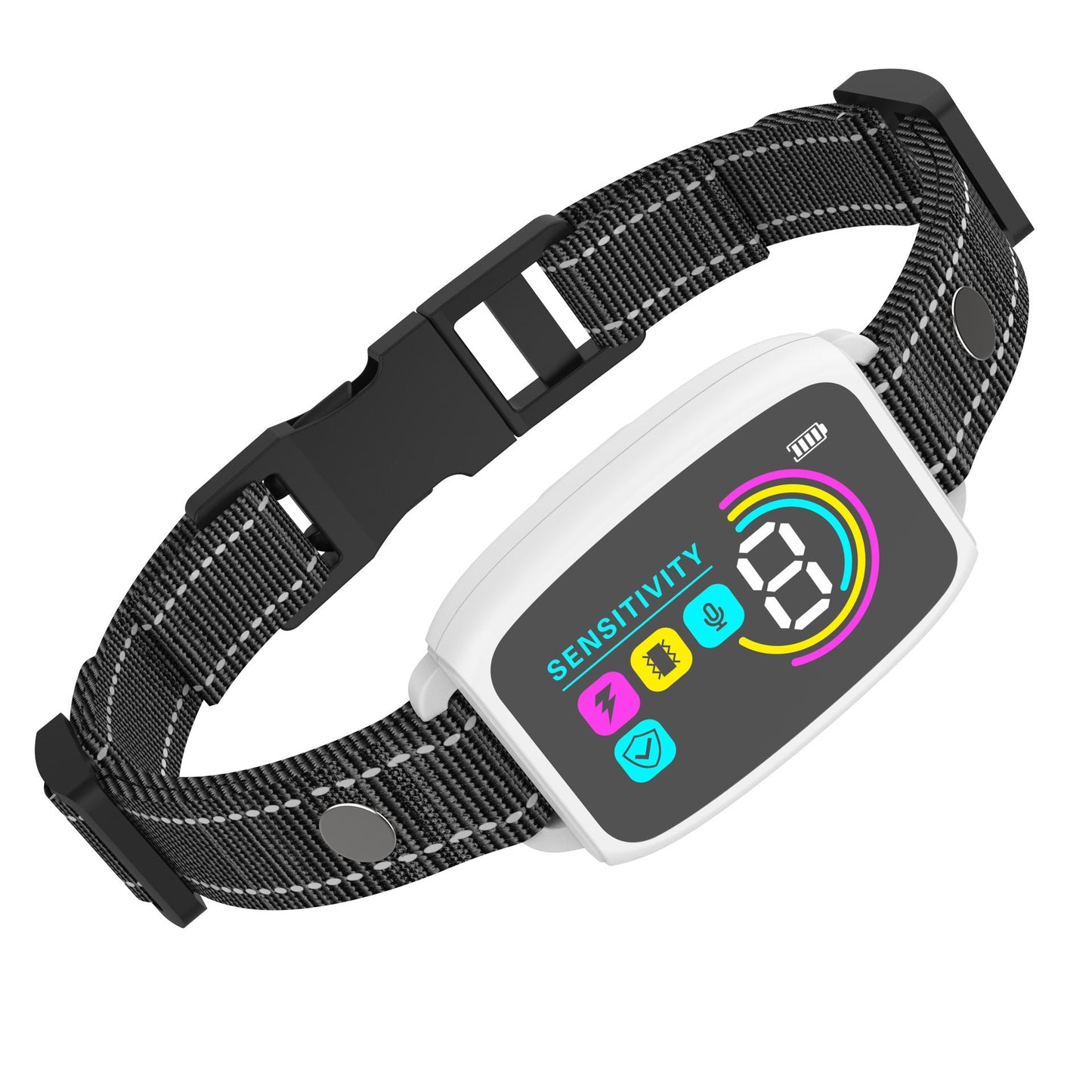 Smart Automatic Anti Barking Dog Collar Rechargeable Bark Stopper Stop Barking HD Digital Display IP67 Waterproof Collar For Dogs Pet Products - NOMAN STORE LLC