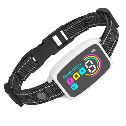 Smart Automatic Anti Barking Dog Collar Rechargeable Bark Stopper Stop Barking HD Digital Display IP67 Waterproof Collar For Dogs Pet Products - NOMAN STORE LLC