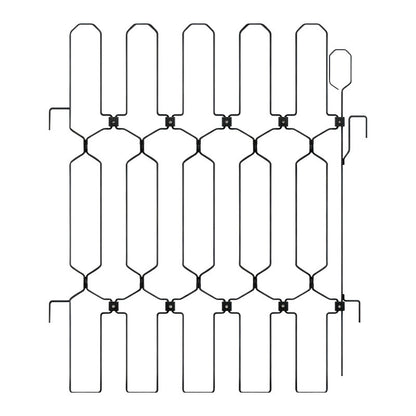 Expandable Metal Pet Barrier for Indoor Outdoor Use
