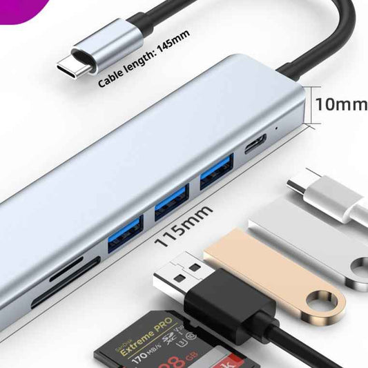 Usb Expander Is Suitable For Computer Typec To Usb Docking Station - NOMAN STORE LLC