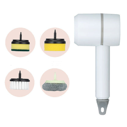 Electric Cleaning Brush Dishwashing Brush Automatic Wireless USB Rechargeable Professional Kitchen Bathtub Tile Cleaning Brushes - NOMAN STORE LLC