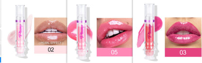 New Tube Lip Rich Lip Color Slightly Spicy Lip Honey Lip Glass Mirror Face Lip Mirror Liquid Lipstick - NOMAN STORE LLC