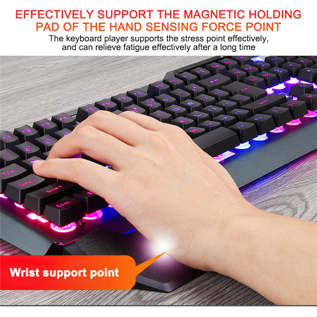 Gaming wired mechanical keyboard - NOMAN STORE LLC