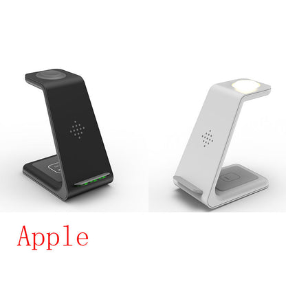 3 In 1 Fast Charging Station Wireless Charger Stand Wireless Quick Charge Dock For Phone Holder - NOMAN STORE LLC