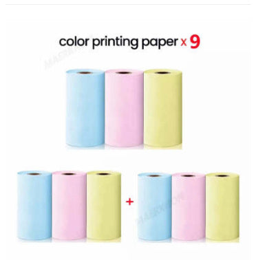 Portable Mini Thermal Label Printer Home Photo Printer Student Wrong Question Printer Bluetooth-compatible Mini Label Printer Price Tag - NOMAN STORE LLC