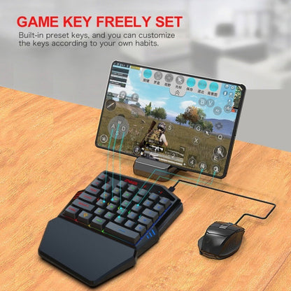 Gaming Keyboard Throne One Mouse Set - NOMAN STORE LLC