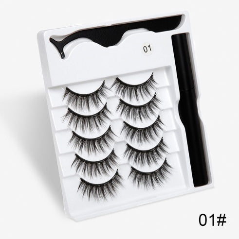 A Pair Of False Eyelashes With Magnets In Fashion - NOMAN STORE LLC