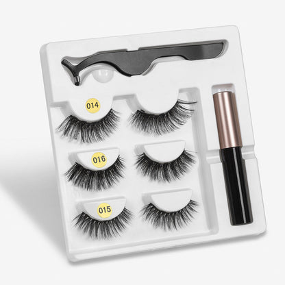 A Pair Of False Eyelashes With Magnets In Fashion - NOMAN STORE LLC