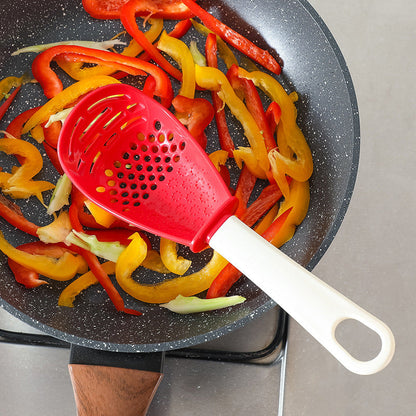 Multifunctional Slotted Spoon Grinding Cooking Spoon Mashed Auxiliary Food Ginger Garlic Spoon Press Potatoe Stir-frying Spatula Kitchen Gadget - NOMAN STORE LLC