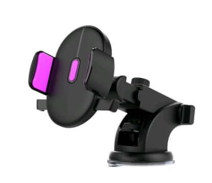 Car Phone Holder Long Rod Telescopic Car Dashboard Suction Cup Type - NOMAN STORE LLC