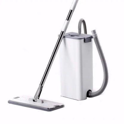 360 Degrees Shaft Rotates Aluminum Alloy Rod Floor Mop and Bucket Set Professional Floor Cleaning System - NOMAN STORE LLC