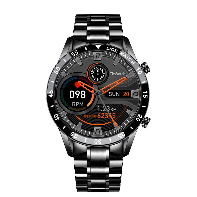 Multifunctional Smart Watch  Bluetooth Call  Pedometer Blood Pressure And Heart Rate Detection Waterproof Watch - NOMAN STORE LLC