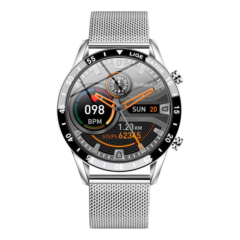 Multifunctional Smart Watch  Bluetooth Call  Pedometer Blood Pressure And Heart Rate Detection Waterproof Watch - NOMAN STORE LLC