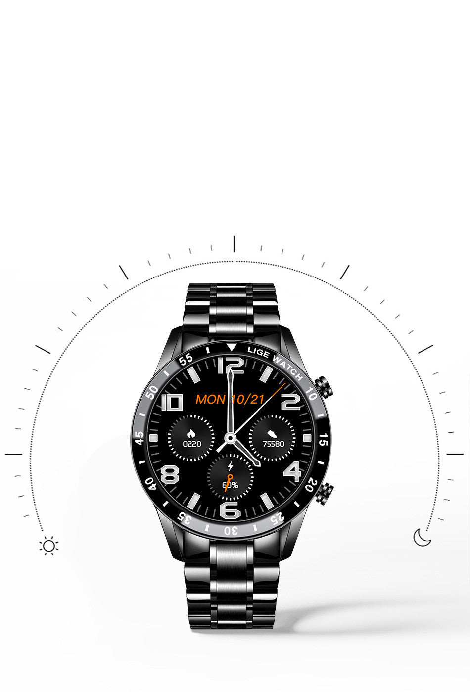 Multifunctional Smart Watch  Bluetooth Call  Pedometer Blood Pressure And Heart Rate Detection Waterproof Watch - NOMAN STORE LLC