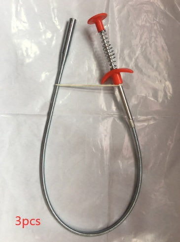 60CM Sewer Dredger Spring Pipe Dredging Tool Household Hair Cleaner Drain Clog Remover Cleaning Tools Household For Kitchen Sink Kitchen Gadgets - NOMAN STORE LLC