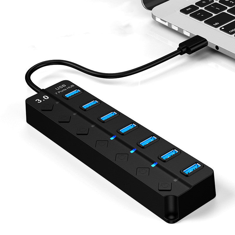 7-Port High-Speed Usb3.0 Hub - NOMAN STORE LLC