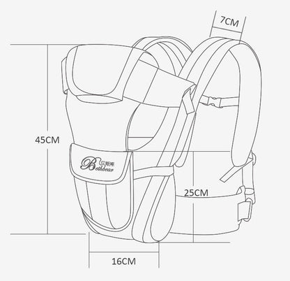 Double Shoulder Baby Carriers  Mother and Child Travel Supplies - NOMAN STORE LLC