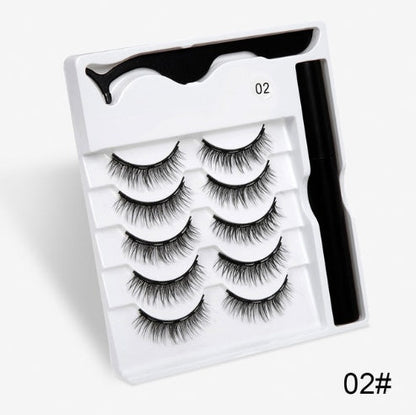 A Pair Of False Eyelashes With Magnets In Fashion - NOMAN STORE LLC