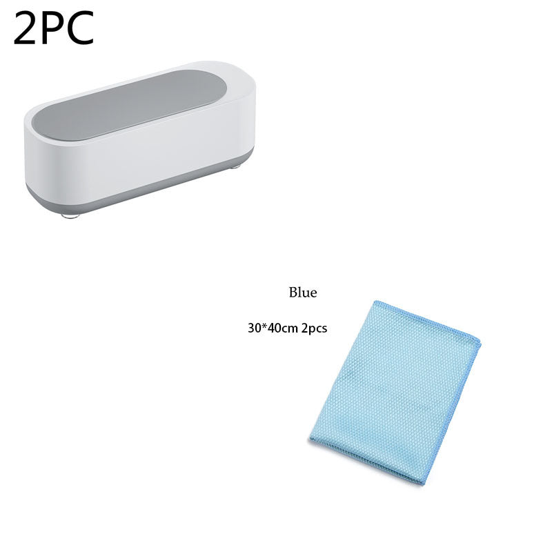 Ultrasonic Cleaning Machine High Frequency Vibration Wash Cleaner Washing Jewelry Glasses Watch Ring Dentures Cleaner - NOMAN STORE LLC