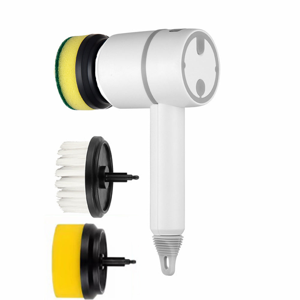 Electric Cleaning Brush Dishwashing Brush Automatic Wireless USB Rechargeable Professional Kitchen Bathtub Tile Cleaning Brushes - NOMAN STORE LLC
