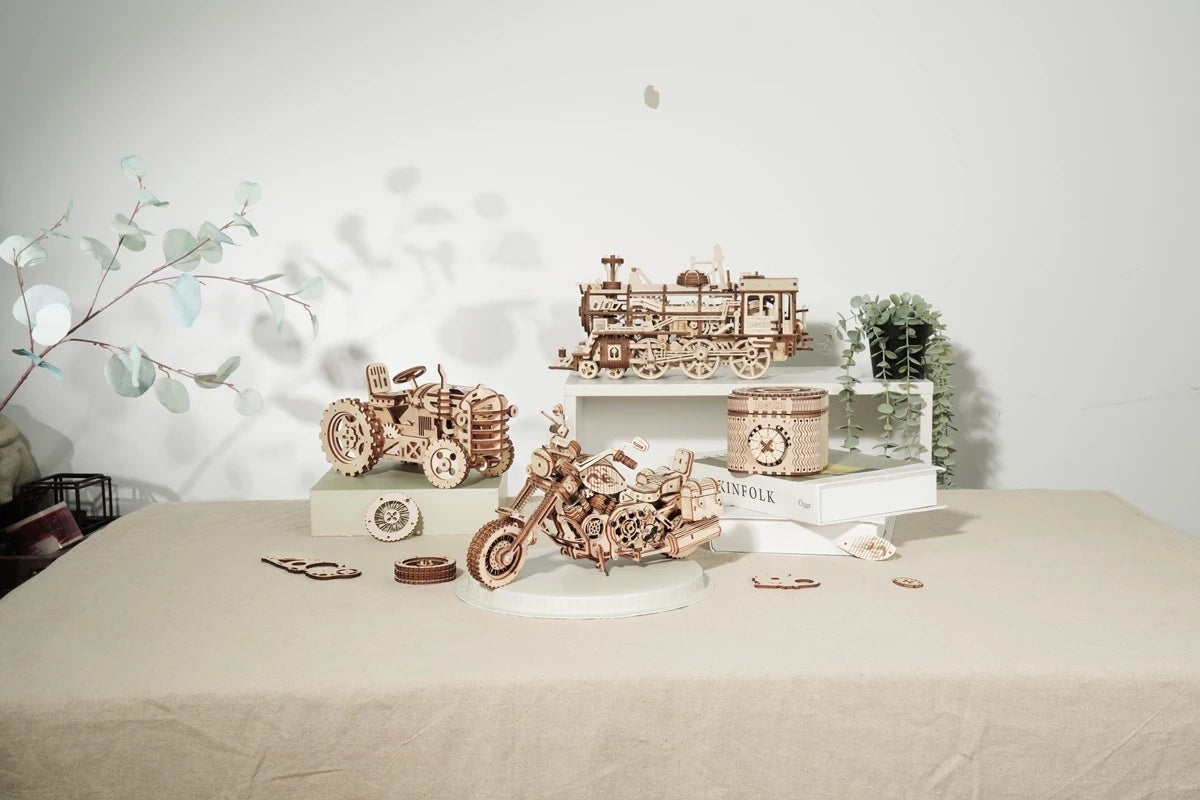 420 Piece Building Block Kit For DIY Wooden Models For Children - NOMAN STORE LLC