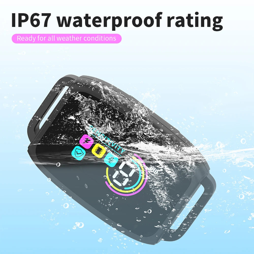 Smart Automatic Anti Barking Dog Collar Rechargeable Bark Stopper Stop Barking HD Digital Display IP67 Waterproof Collar For Dogs Pet Products - NOMAN STORE LLC