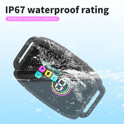 Smart Automatic Anti Barking Dog Collar Rechargeable Bark Stopper Stop Barking HD Digital Display IP67 Waterproof Collar For Dogs Pet Products - NOMAN STORE LLC