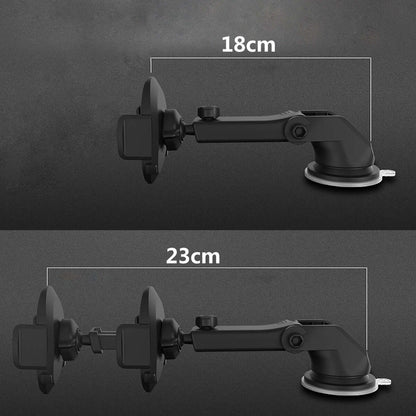 Car Phone Holder Long Rod Telescopic Car Dashboard Suction Cup Type - NOMAN STORE LLC