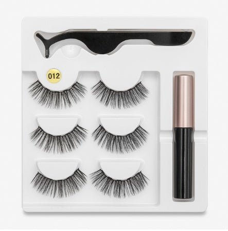 A Pair Of False Eyelashes With Magnets In Fashion - NOMAN STORE LLC