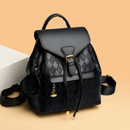 Female Backpack Casual Multifunction Women Leather Backpack Shoulder School Travel Back Pack - NOMAN STORE LLC