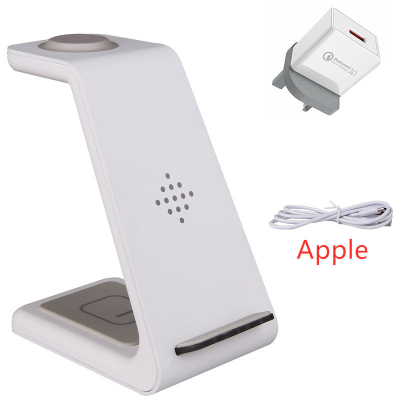 3 In 1 Fast Charging Station Wireless Charger Stand Wireless Quick Charge Dock For Phone Holder 2389148565258