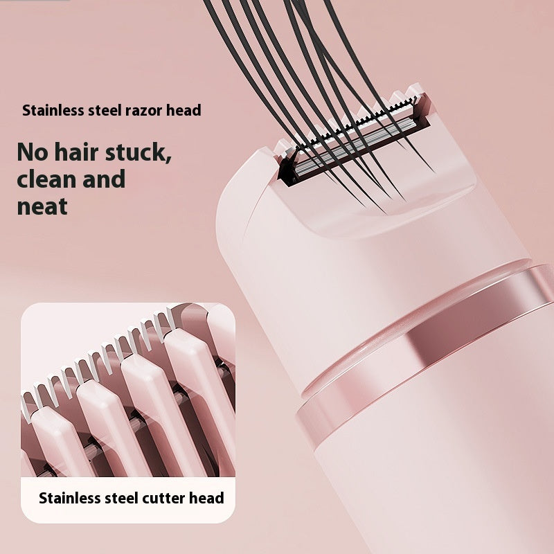 Dual-Head Electric Shaver Painless Women's Epilator Bikini Hair Removal Device Automatic Hair Trimmer Underarm Facial Lips Leg - NOMAN STORE LLC