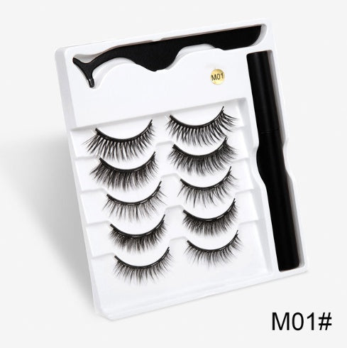 A Pair Of False Eyelashes With Magnets In Fashion - NOMAN STORE LLC