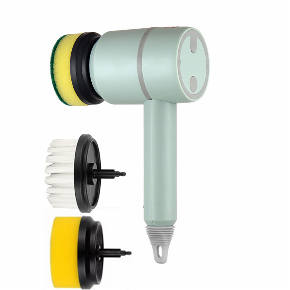 Electric Cleaning Brush Dishwashing Brush Automatic Wireless USB Rechargeable Professional Kitchen Bathtub Tile Cleaning Brushes - NOMAN STORE LLC