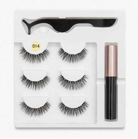 A Pair Of False Eyelashes With Magnets In Fashion - NOMAN STORE LLC