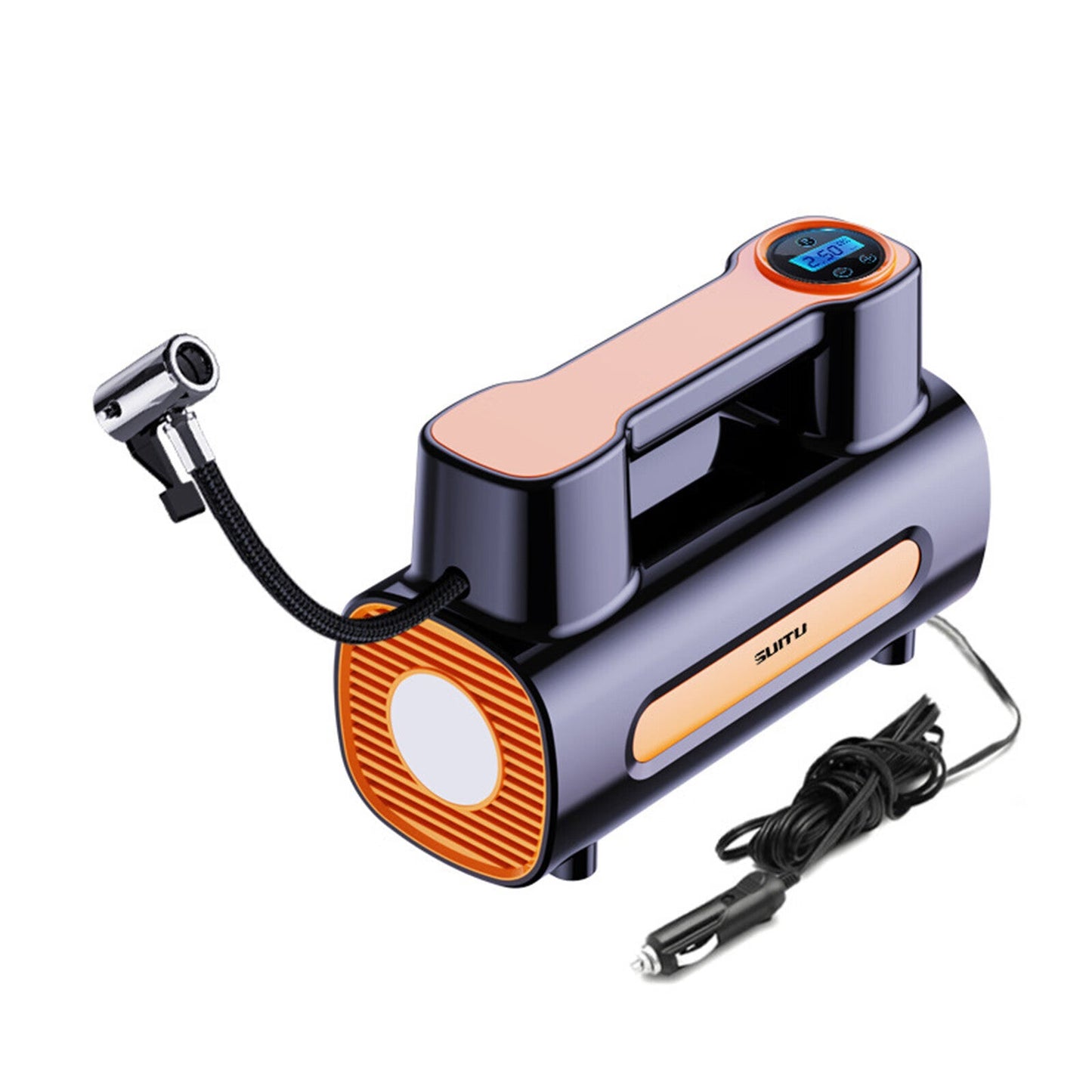Tire Inflator 12V DC Portable Compressor Electric DC Auto Tire Pumps For Car Tires - NOMAN STORE LLC