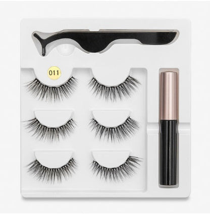 A Pair Of False Eyelashes With Magnets In Fashion - NOMAN STORE LLC