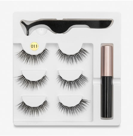 A Pair Of False Eyelashes With Magnets In Fashion - NOMAN STORE LLC