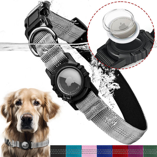 Airtag Dog Collar Cover Waterproof Reflective