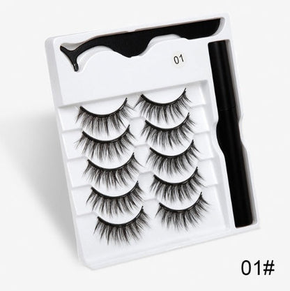 A Pair Of False Eyelashes With Magnets In Fashion - NOMAN STORE LLC