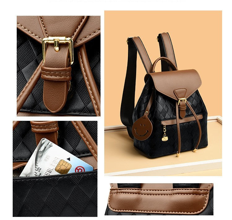 Female Backpack Casual Multifunction Women Leather Backpack Shoulder School Travel Back Pack - NOMAN STORE LLC