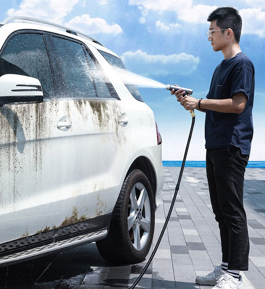High-pressure car wash water gun telescopic water nozzle - NOMAN STORE LLC