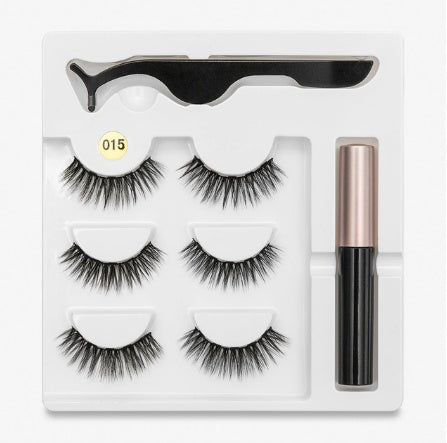A Pair Of False Eyelashes With Magnets In Fashion - NOMAN STORE LLC