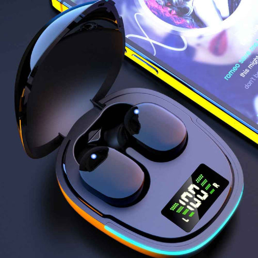 G9S Bluetooth Headset Cool Breathing Light Touch Digital Headphones - NOMAN STORE LLC
