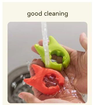 Multifunctional Spatula Holder Silicone Anti-overflow Spoon Holder Cooking Pot Anti-scalding Clip Kitchen Gadgets - NOMAN STORE LLC