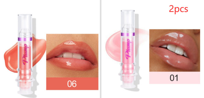 New Tube Lip Rich Lip Color Slightly Spicy Lip Honey Lip Glass Mirror Face Lip Mirror Liquid Lipstick - NOMAN STORE LLC