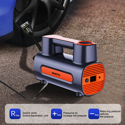 Tire Inflator 12V DC Portable Compressor Electric DC Auto Tire Pumps For Car Tires - NOMAN STORE LLC