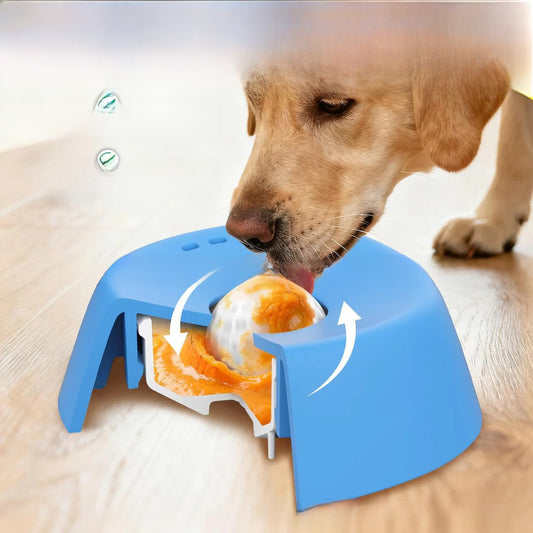 Dog Slow Feeder Lick Bowl